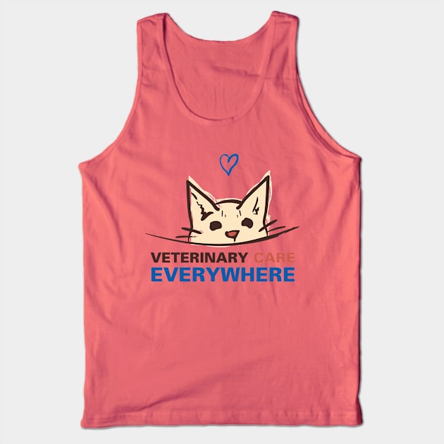 VCE for Cat Lovers Tank Top by VCE_Treats